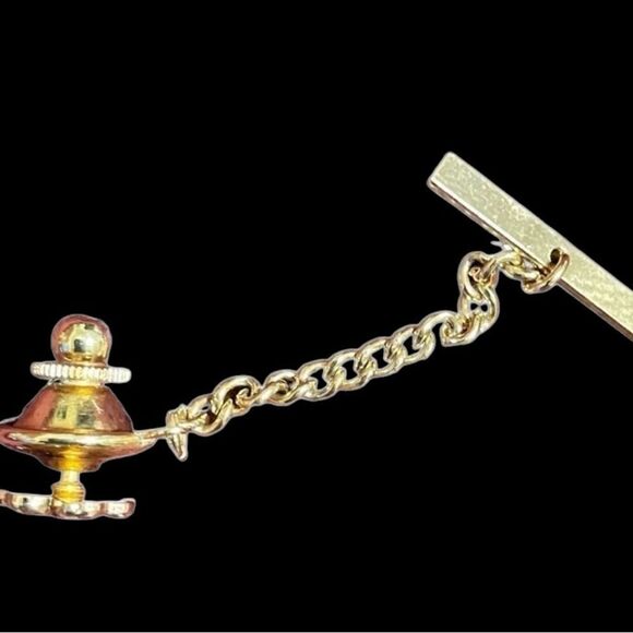 Vintage Four leaf clover tie pin - Picture 4 of 6